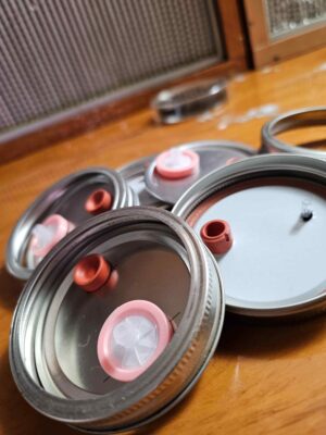 Liquid Culture Lids – Wide Mouth, Lab-Grade